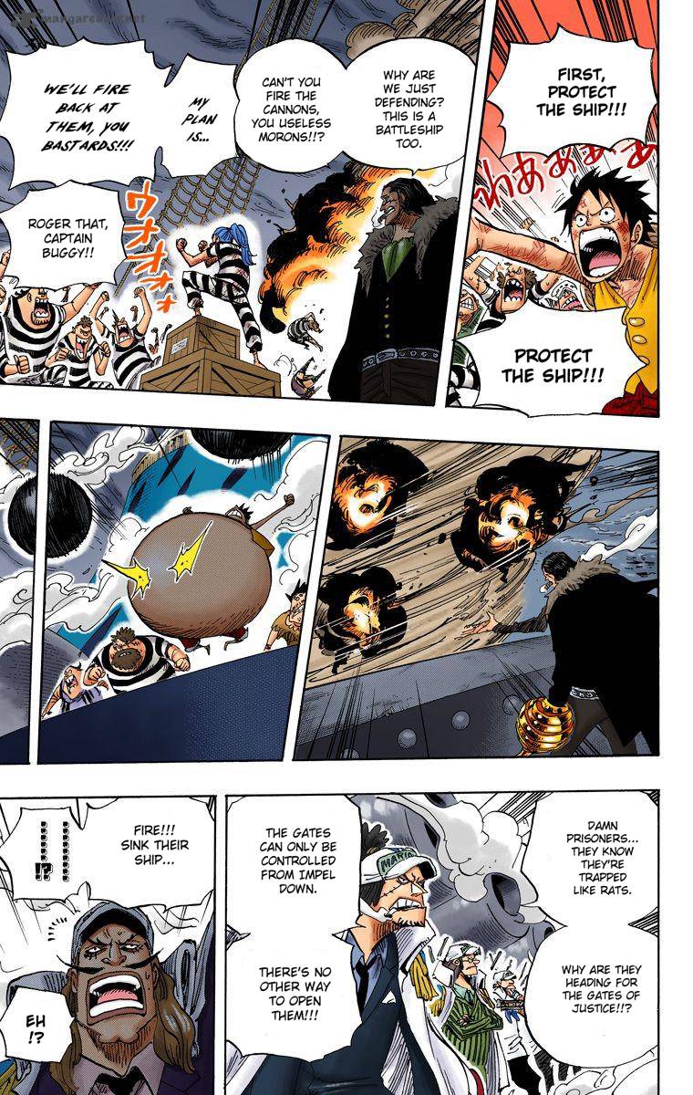 One Piece Colored Chapter 548 Page 8