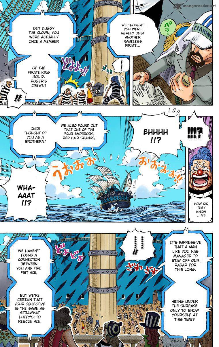 One Piece Colored Chapter 549 Page 12