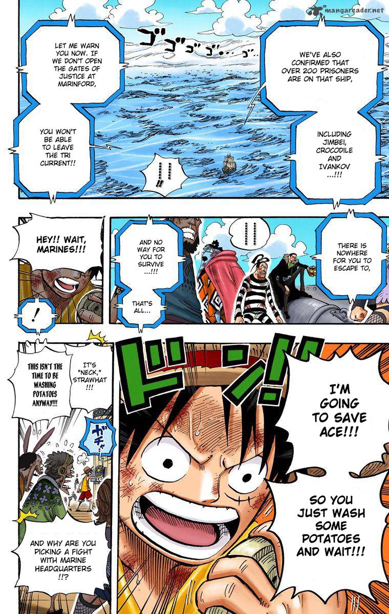 One Piece Colored Chapter 549 Page 13