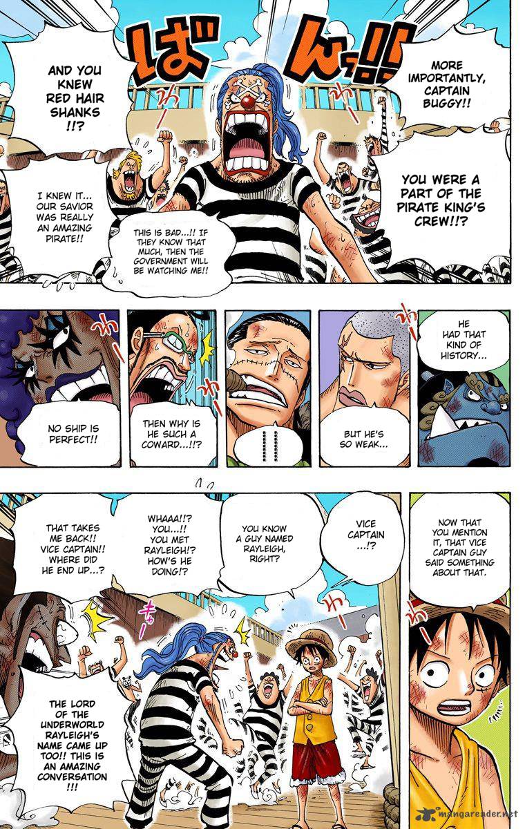 One Piece Colored Chapter 549 Page 14