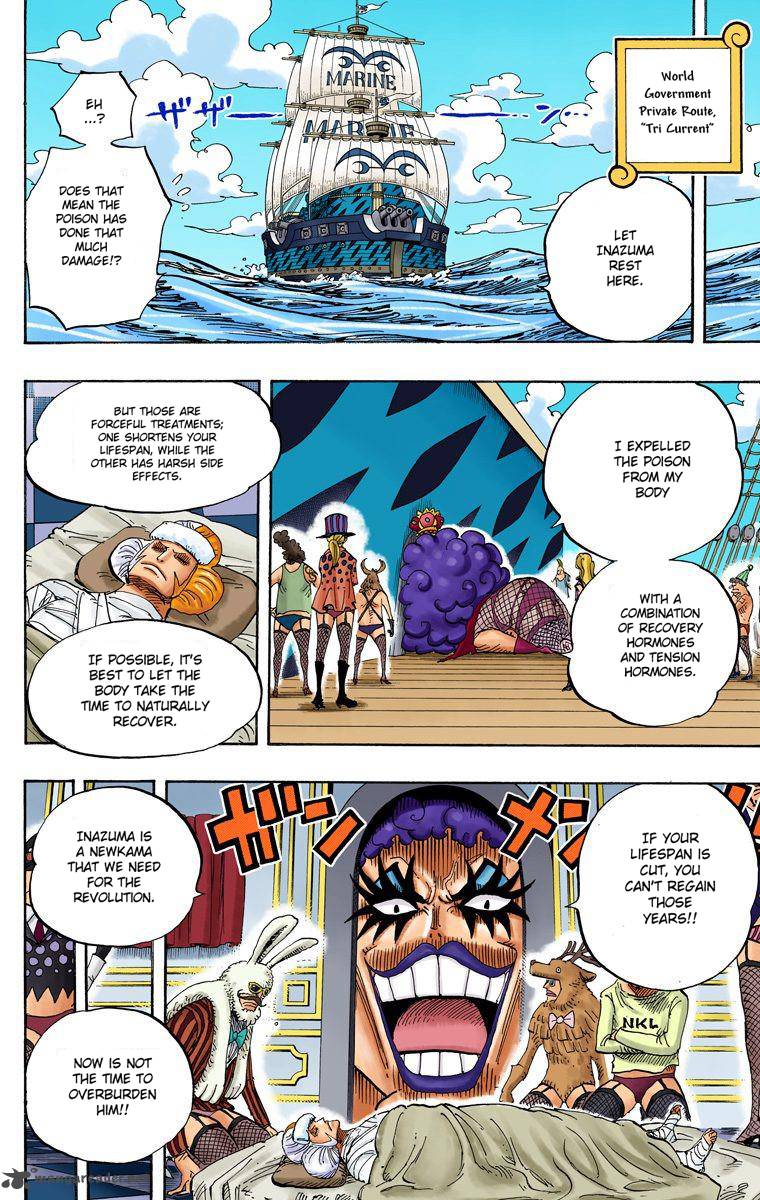 One Piece Colored Chapter 549 Page 5