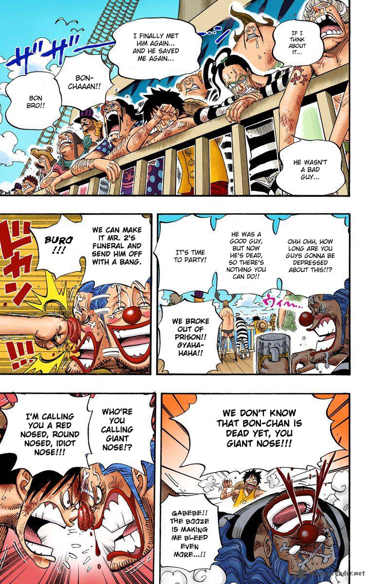 One Piece Colored Chapter 549 Page 6