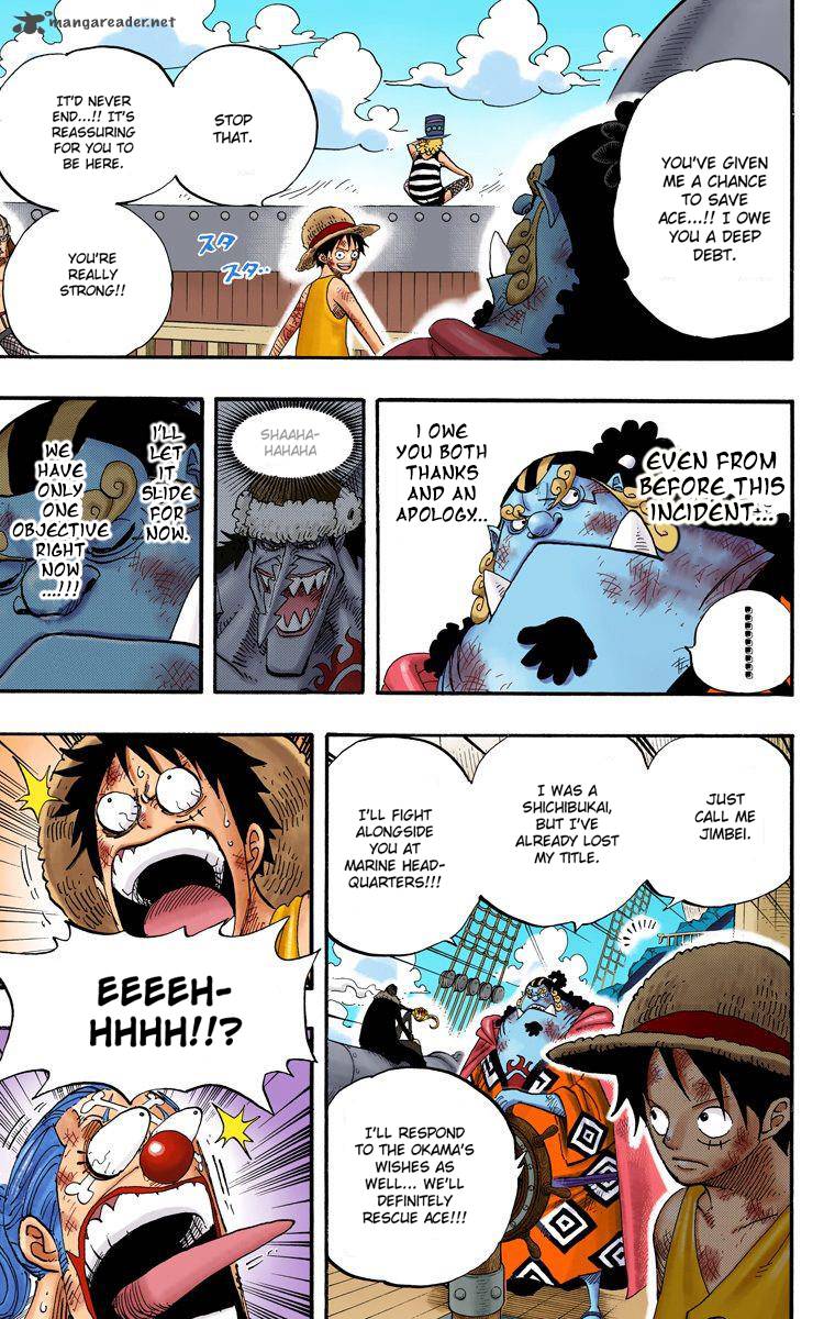 One Piece Colored Chapter 549 Page 8
