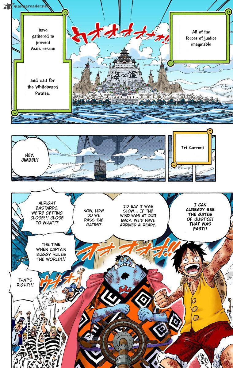 One Piece Colored Chapter 550 Page 10