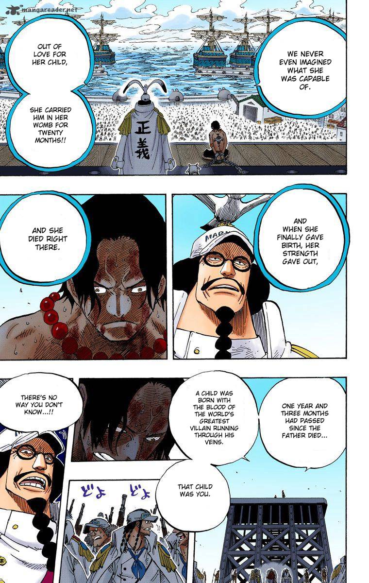 One Piece Colored Chapter 550 Page 15