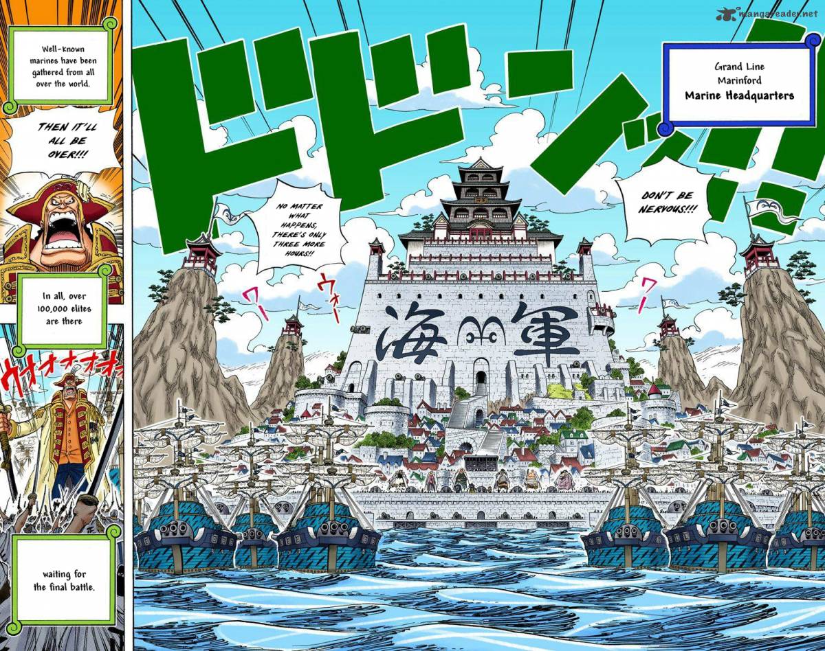 One Piece Colored Chapter 550 Page 7