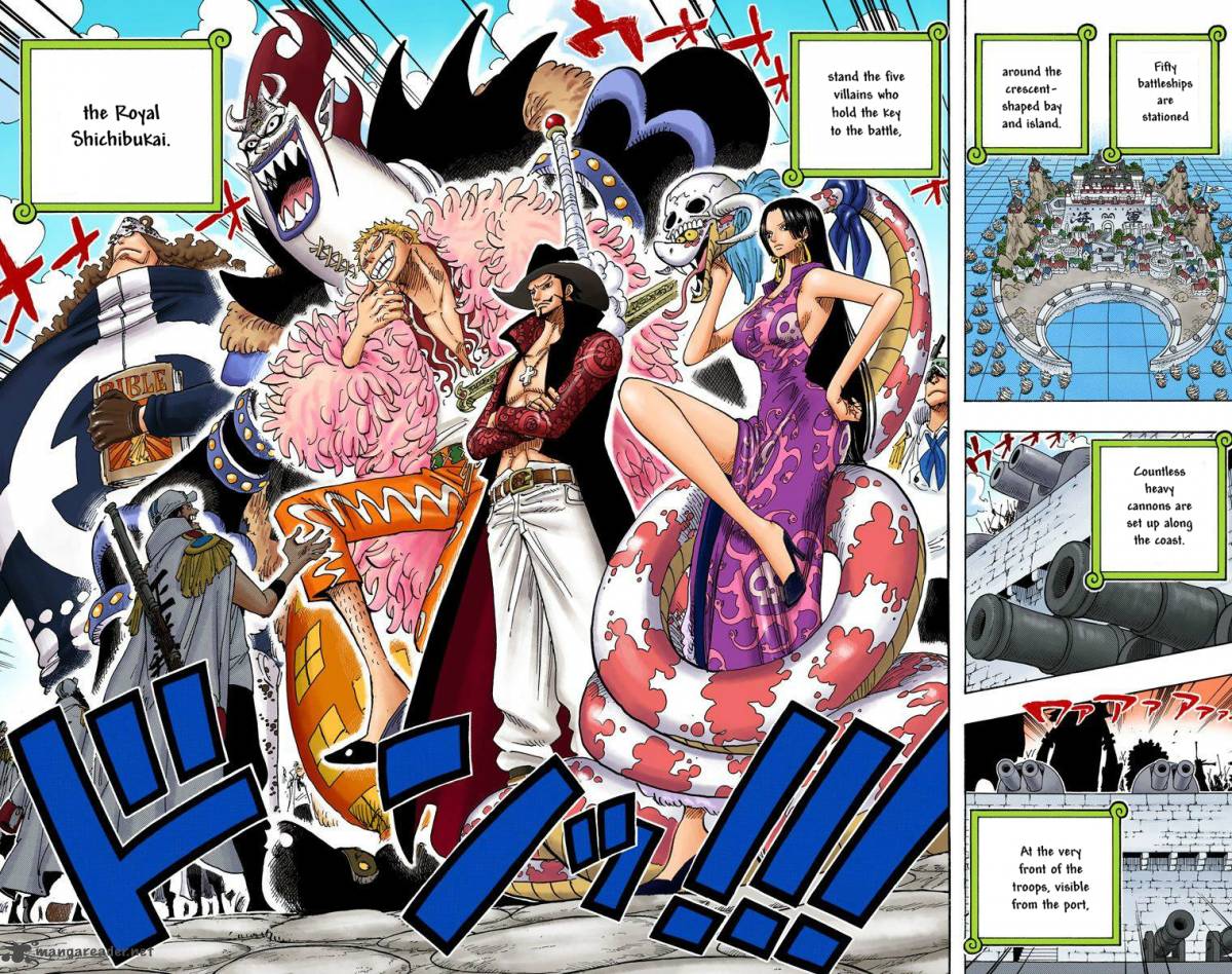 One Piece Colored Chapter 550 Page 8