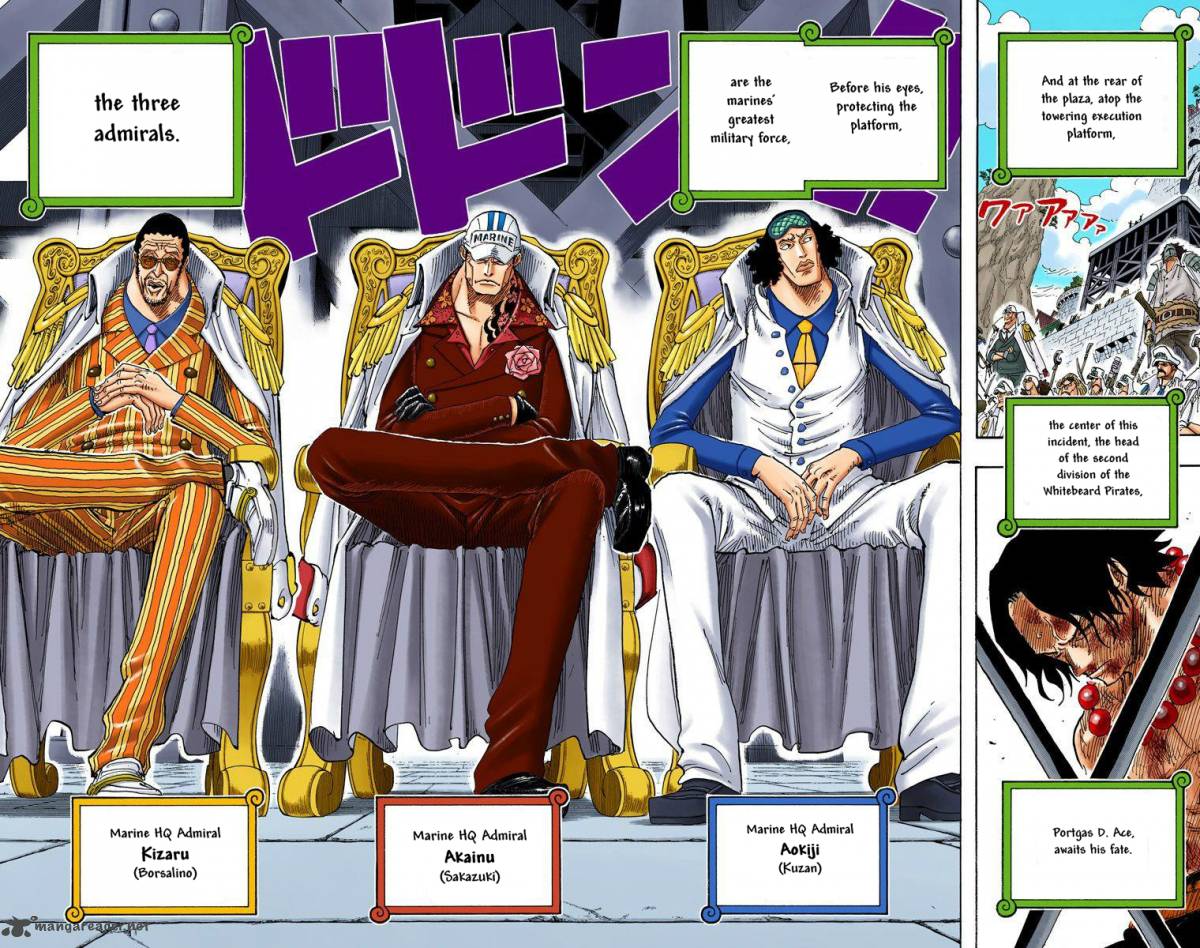 One Piece Colored Chapter 550 Page 9