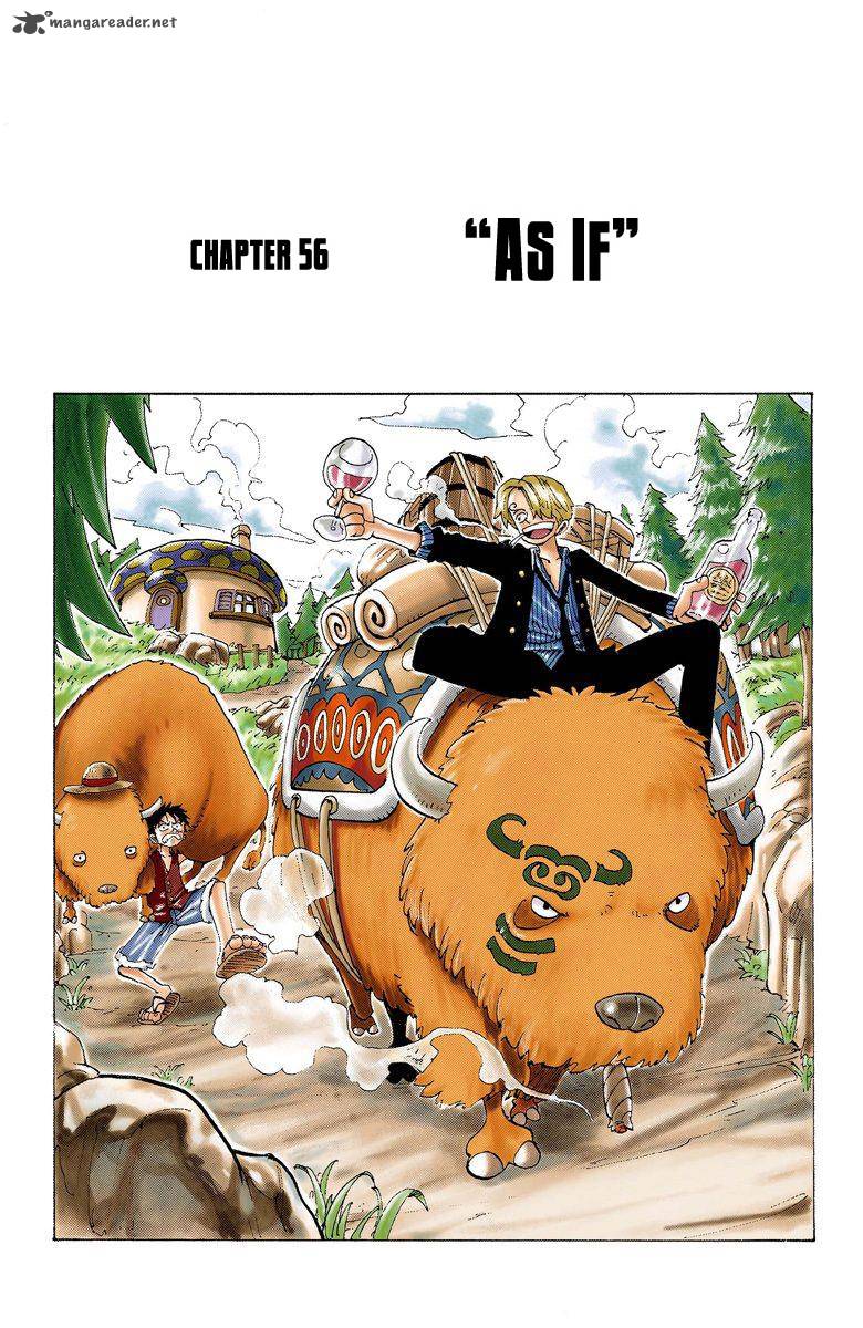 One Piece Colored Chapter 56 Page 2