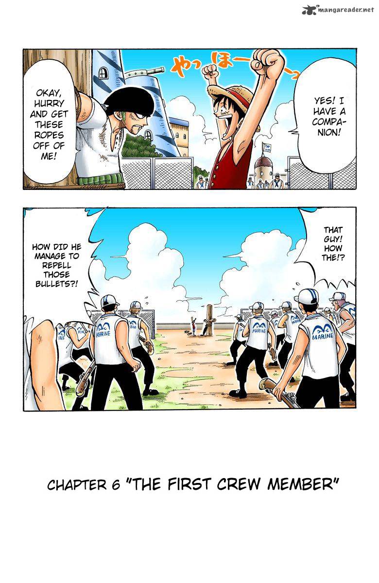 One Piece Colored Chapter 6 Page 2