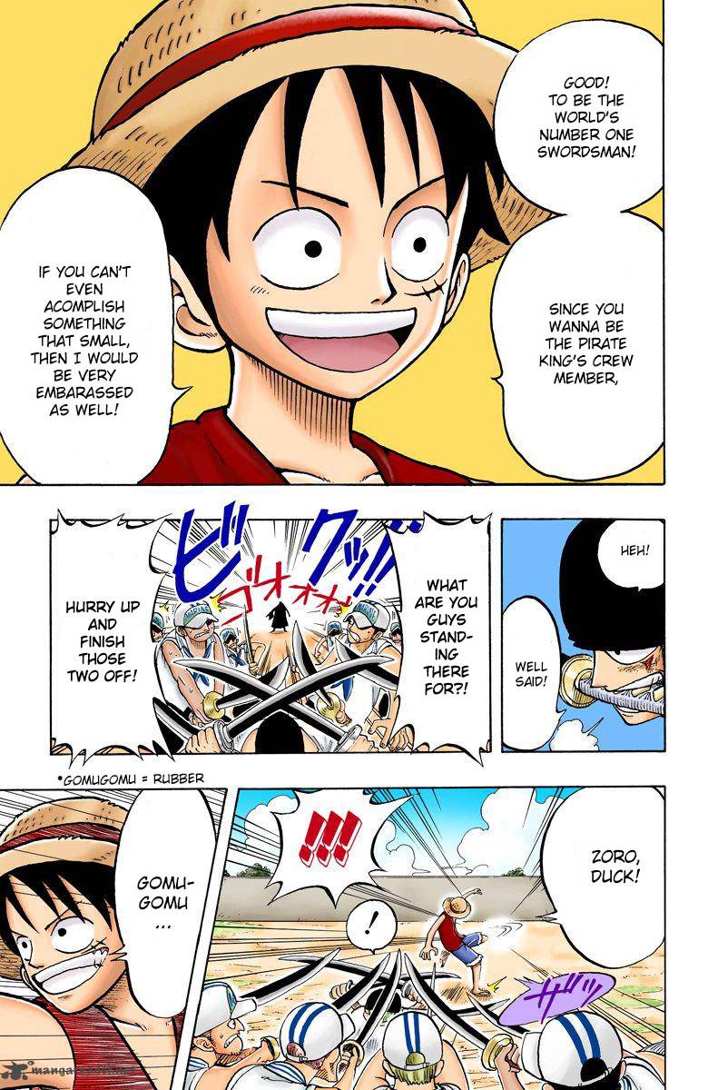 One Piece Colored Chapter 6 Page 8