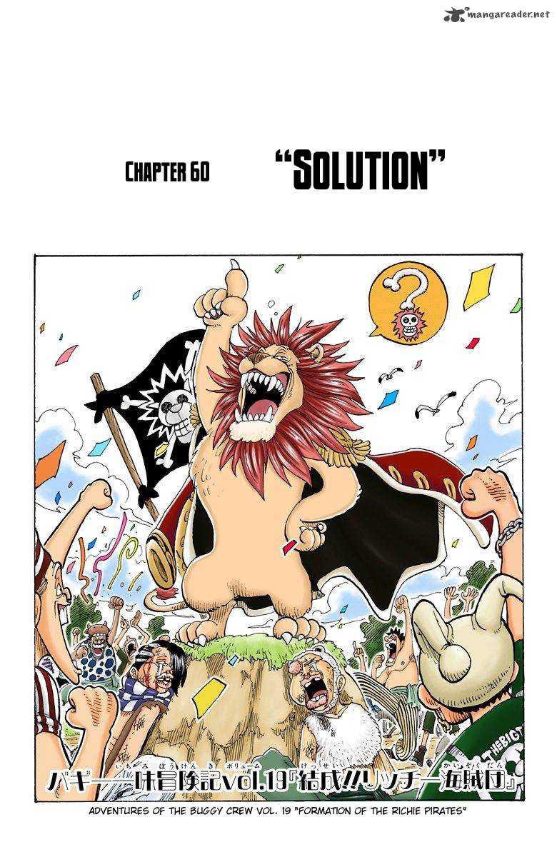 One Piece Colored Chapter 60 Page 1