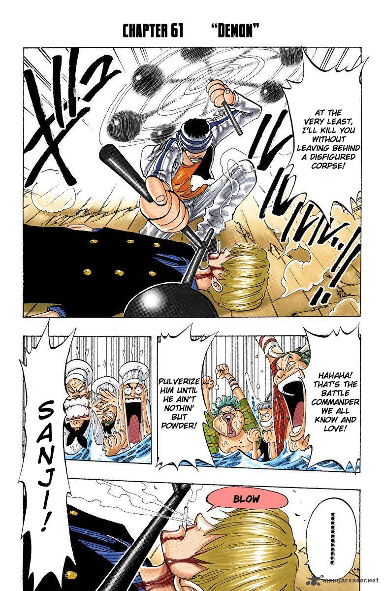 One Piece Colored Chapter 61 Page 1