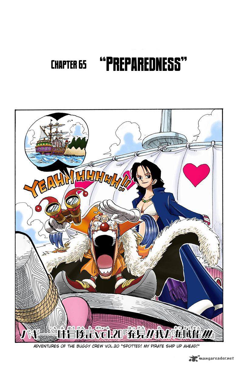 One Piece Colored Chapter 65 Page 1