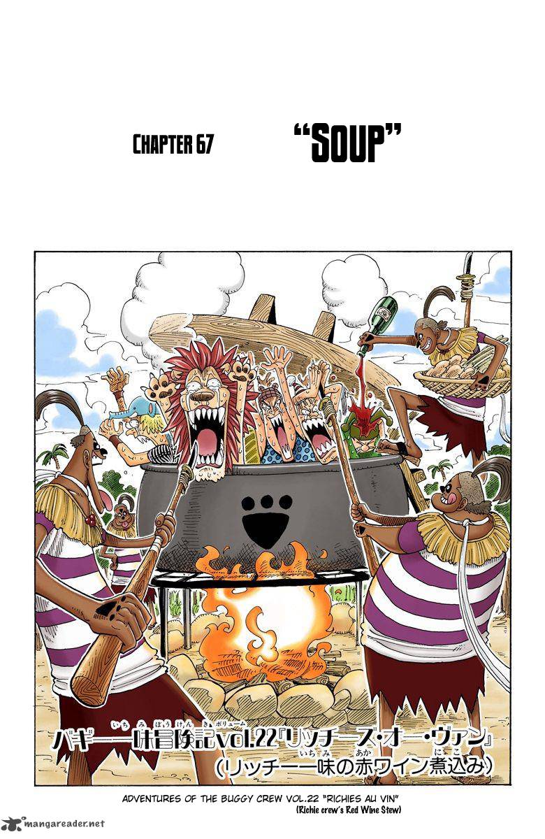 One Piece Colored Chapter 67 Page 1