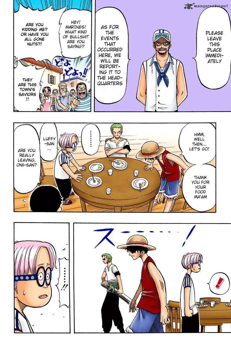 One Piece Colored Chapter 7 Page 10
