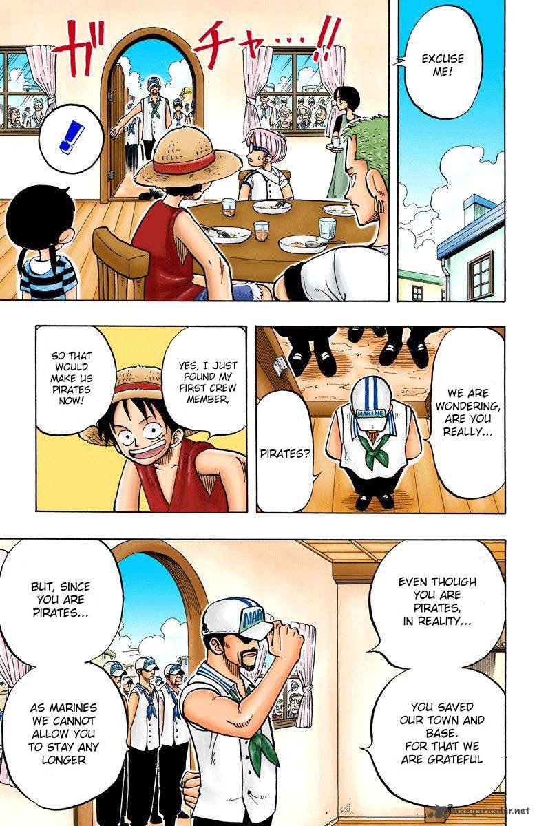 One Piece Colored Chapter 7 Page 9