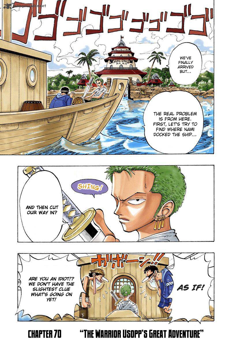 One Piece Colored Chapter 70 Page 1