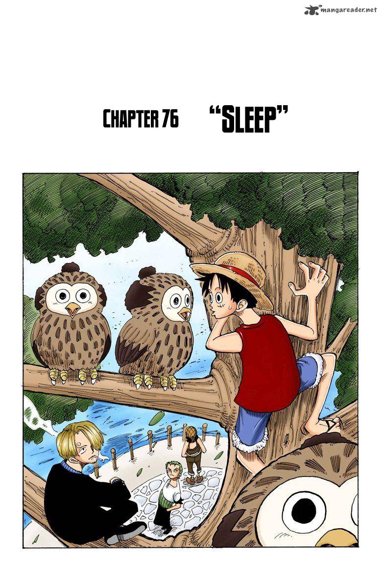 One Piece Colored Chapter 76 Page 1