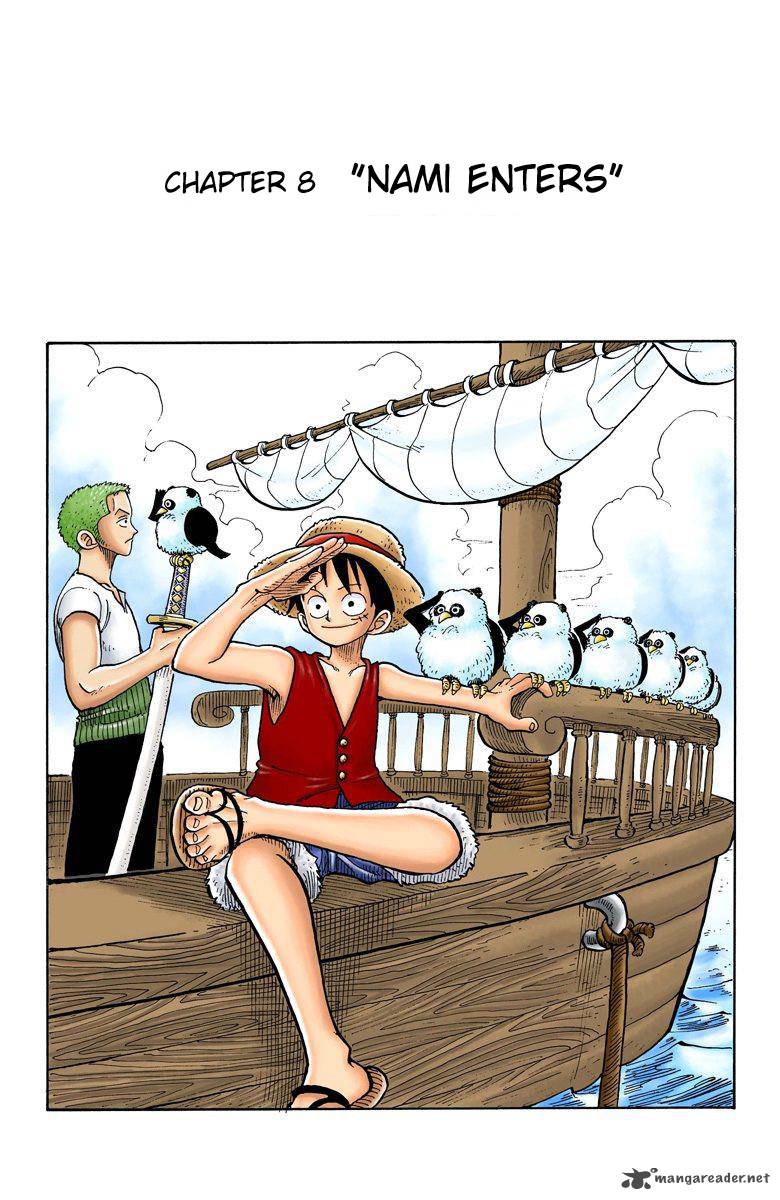 One Piece Colored Chapter 8 Page 2