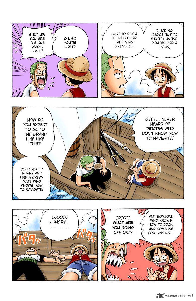 One Piece Colored Chapter 8 Page 4