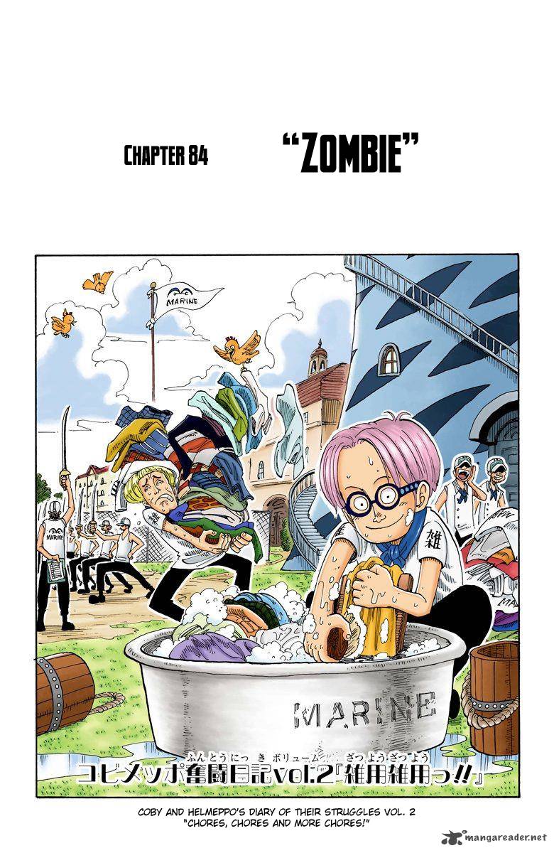 One Piece Colored Chapter 84 Page 1