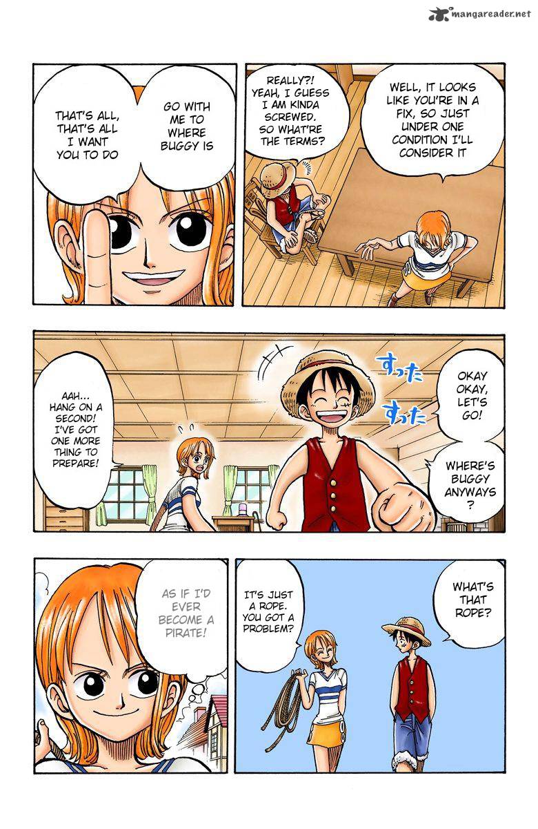 One Piece Colored Chapter 9 Page 16