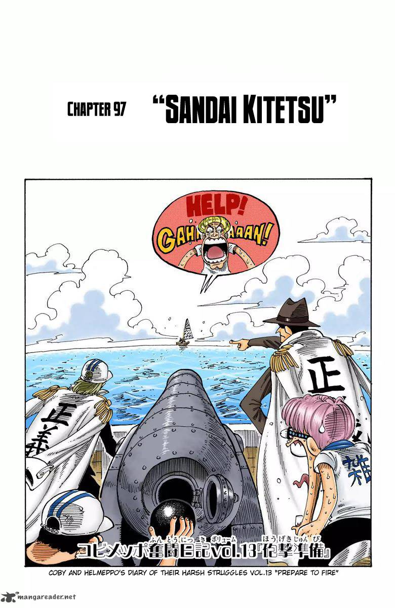 One Piece Colored Chapter 97 Page 1