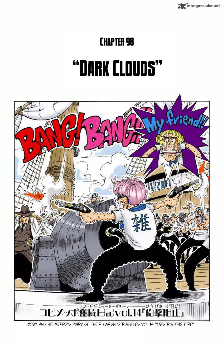 One Piece Colored Chapter 98 Page 1