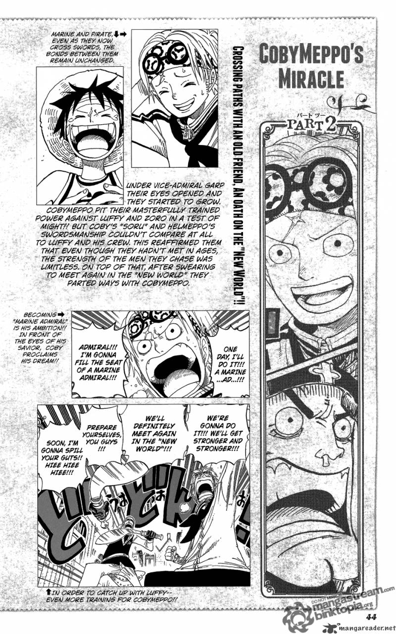 One Piece Databook Chapter 1 Page 38