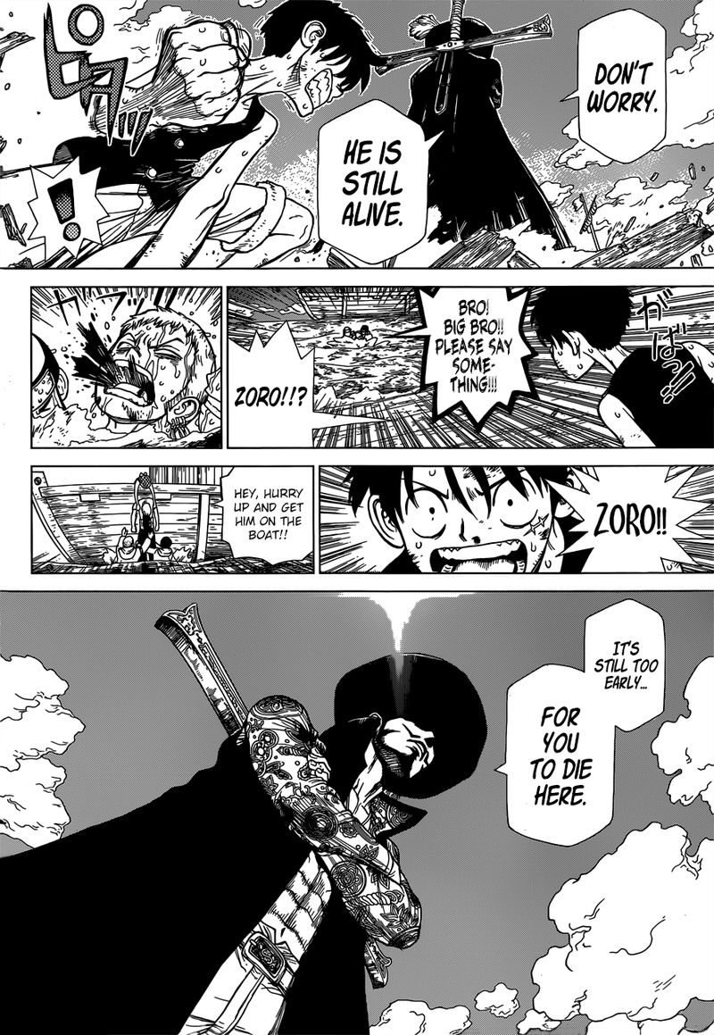 One Piece Roronoa Zoro Falls Into The Sea Chapter 1 Page 26