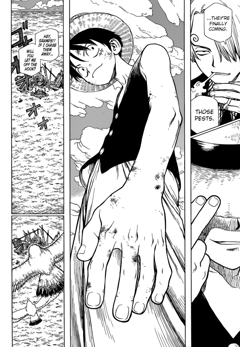 One Piece Roronoa Zoro Falls Into The Sea Chapter 1 Page 35