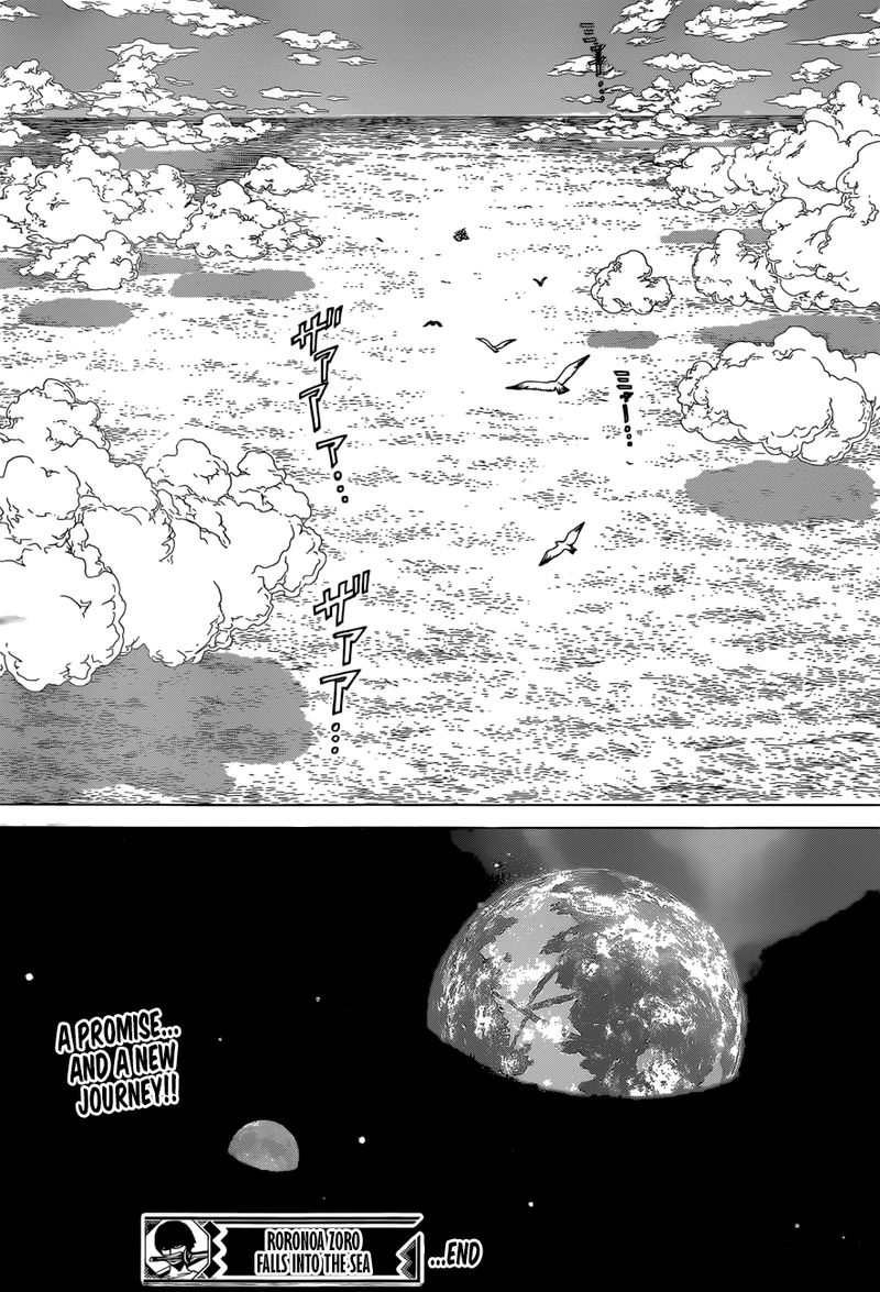 One Piece Roronoa Zoro Falls Into The Sea Chapter 1 Page 36