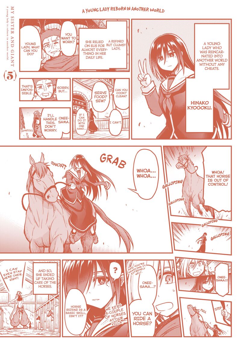 Onee Sama To Watashi Ojou Sama Ga Isekai Tensei Chapter 19e Page 4