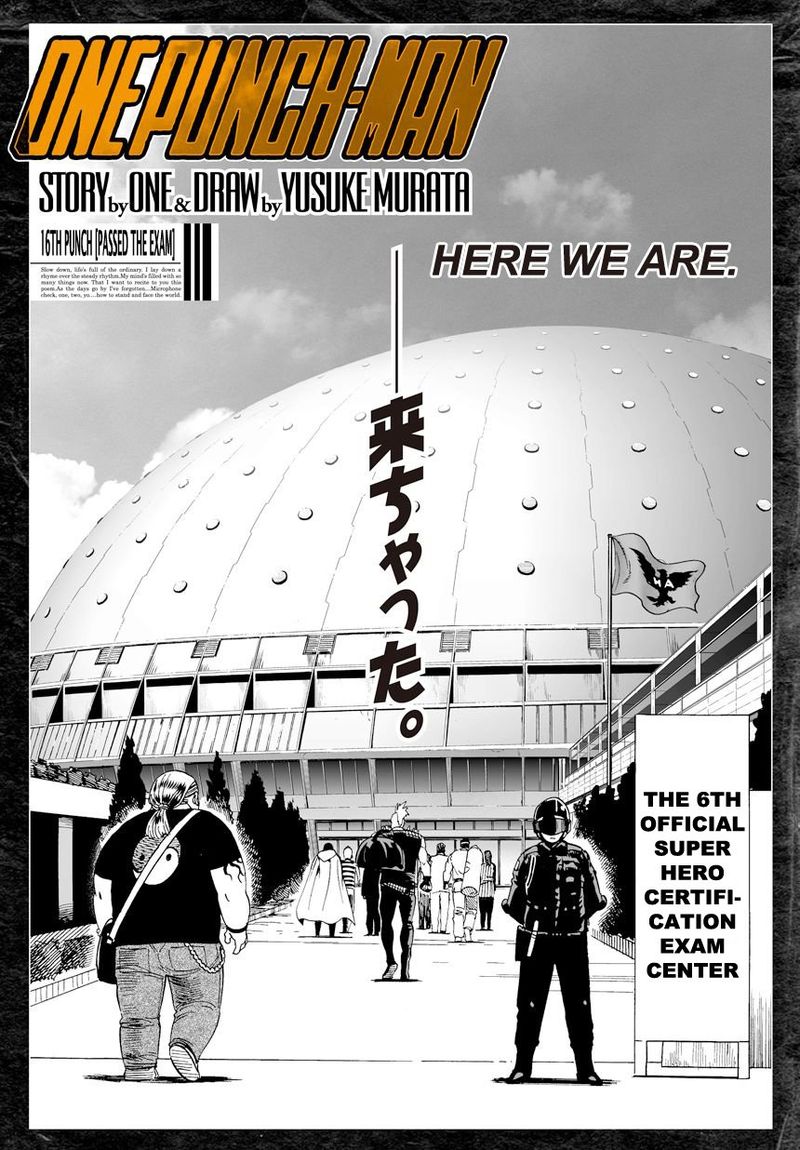 Onepunch Man Chapter 16 Page 10