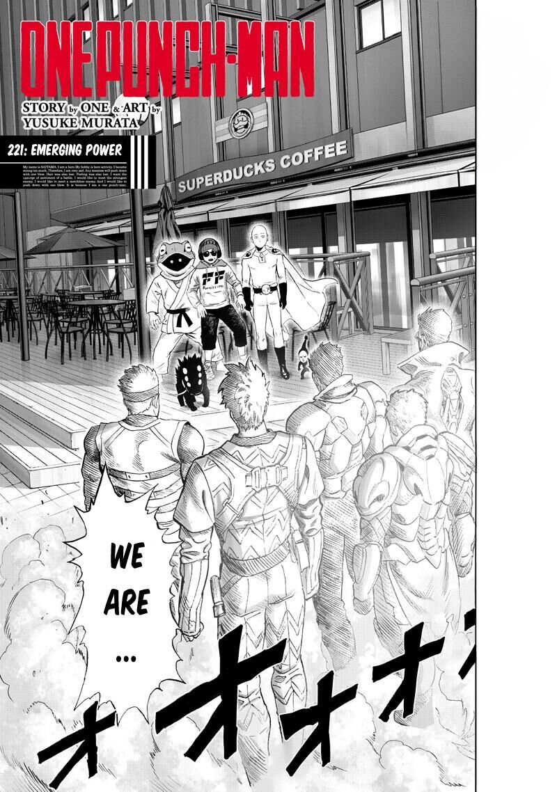 Onepunch Man Chapter 221 Page 2