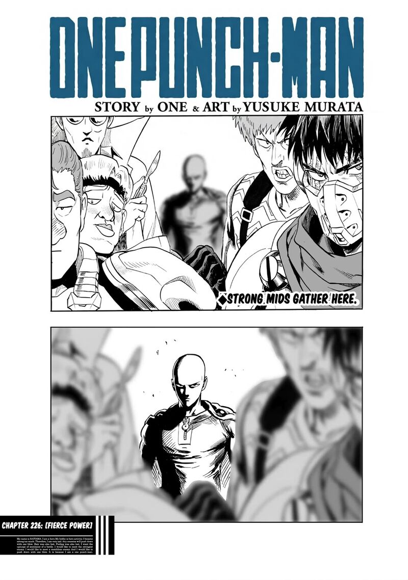 Onepunch Man Chapter 226 Page 1
