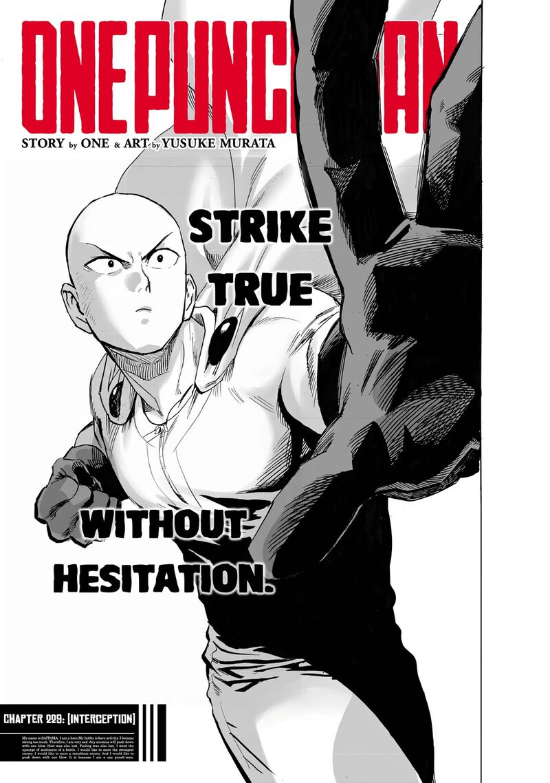 Onepunch Man Chapter 229 Page 1