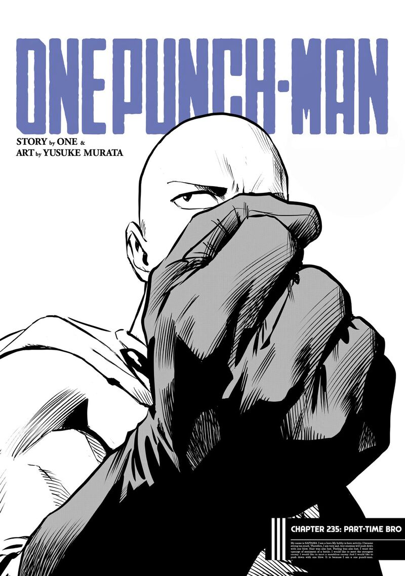 Onepunch Man Chapter 235 Page 1