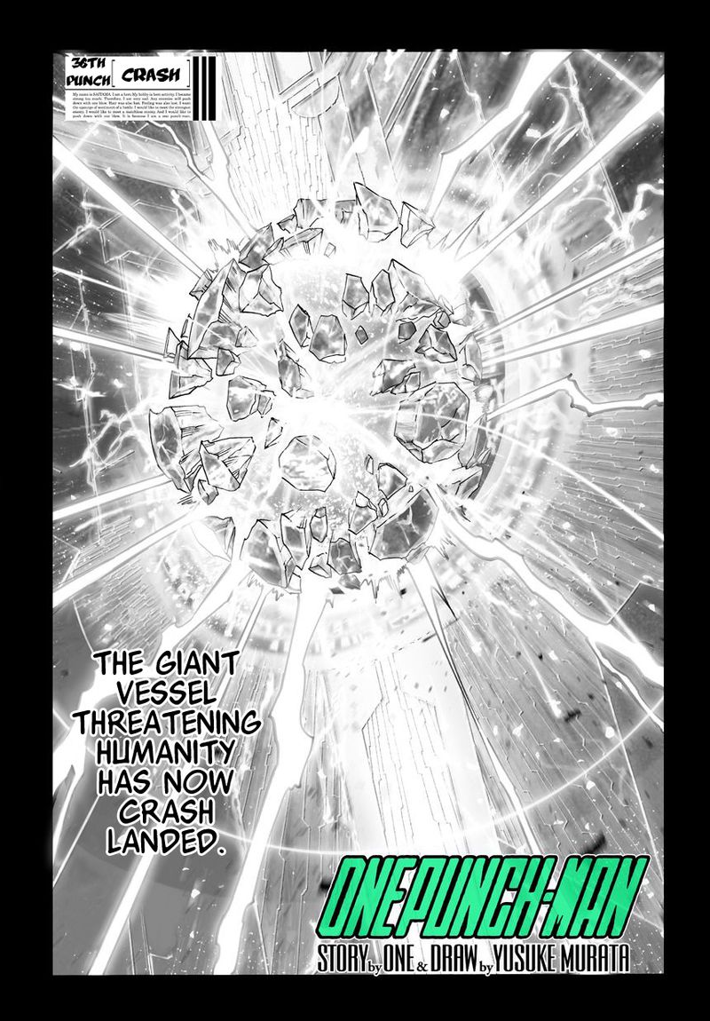 Onepunch Man Chapter 37 Page 1