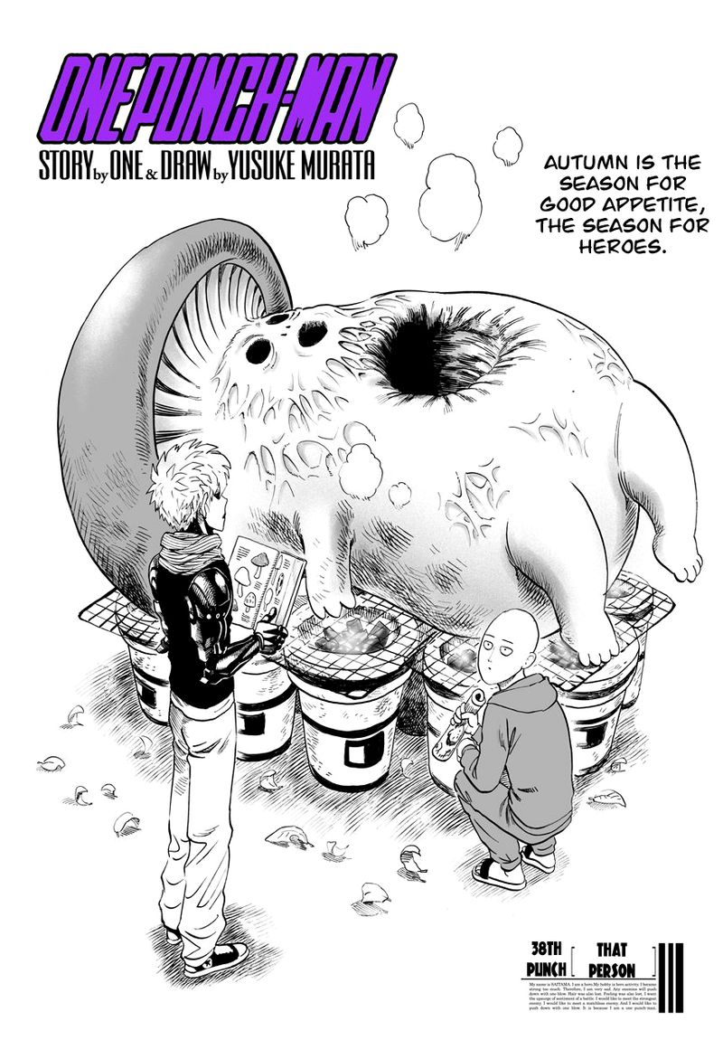 Onepunch Man Chapter 39 Page 1