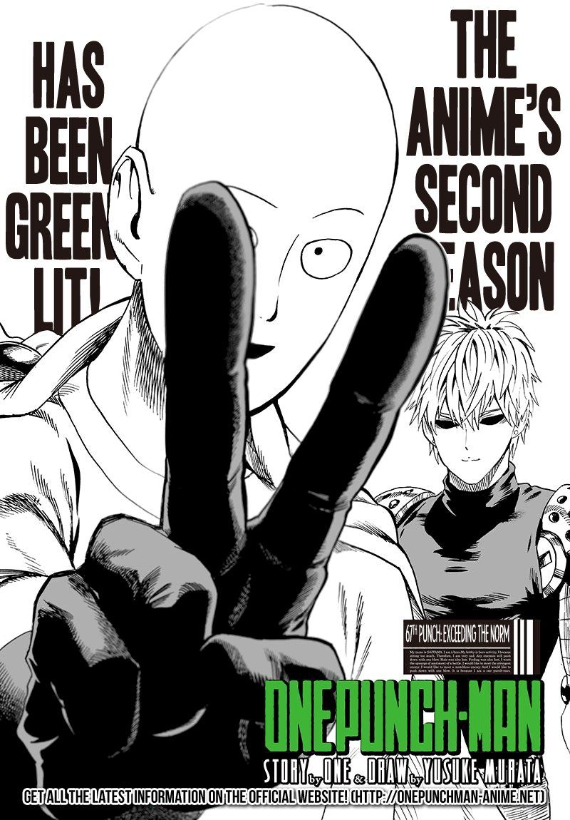 Onepunch Man Chapter 67 Page 1