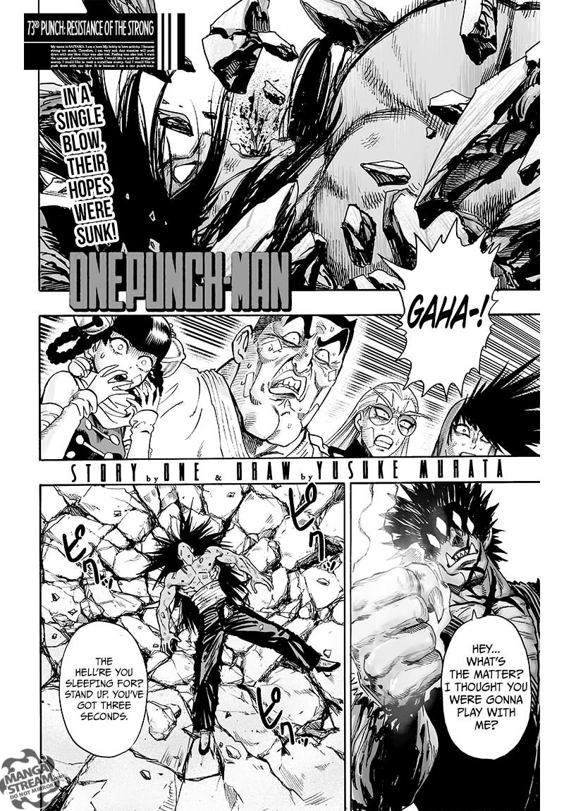 Onepunch Man Chapter 73 Page 1