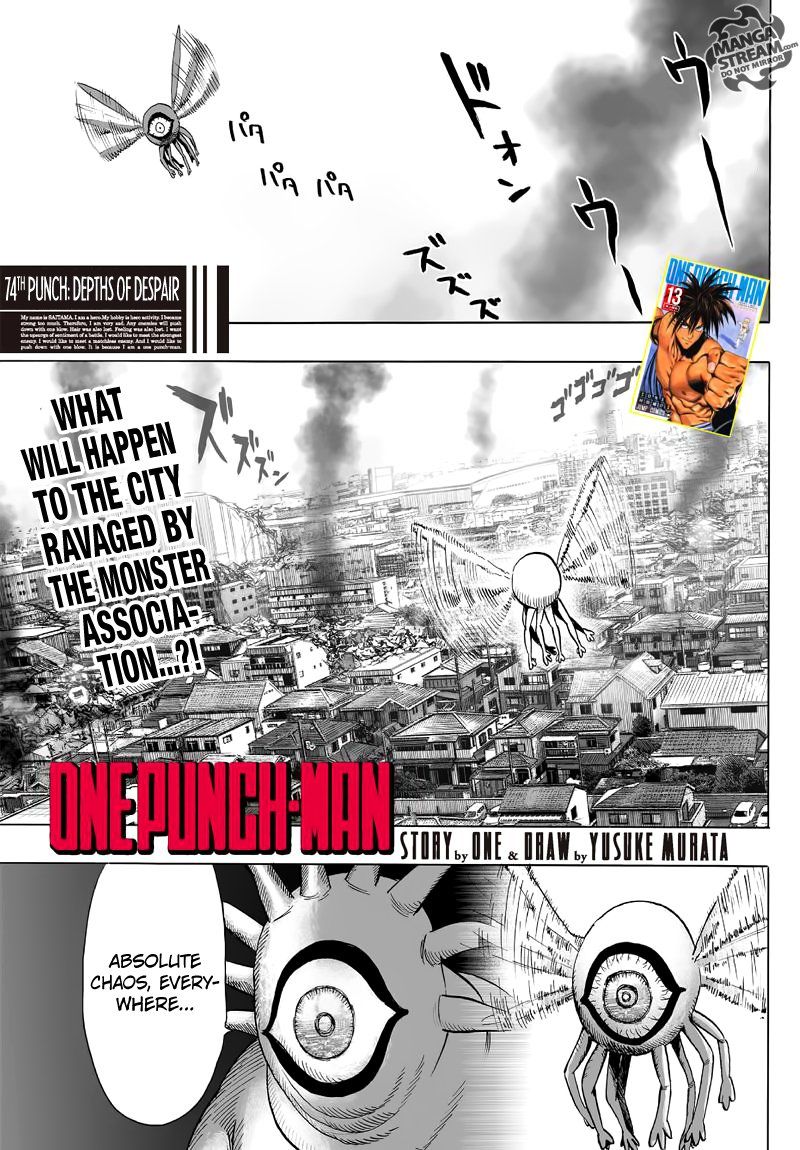 Onepunch Man Chapter 74 Page 1