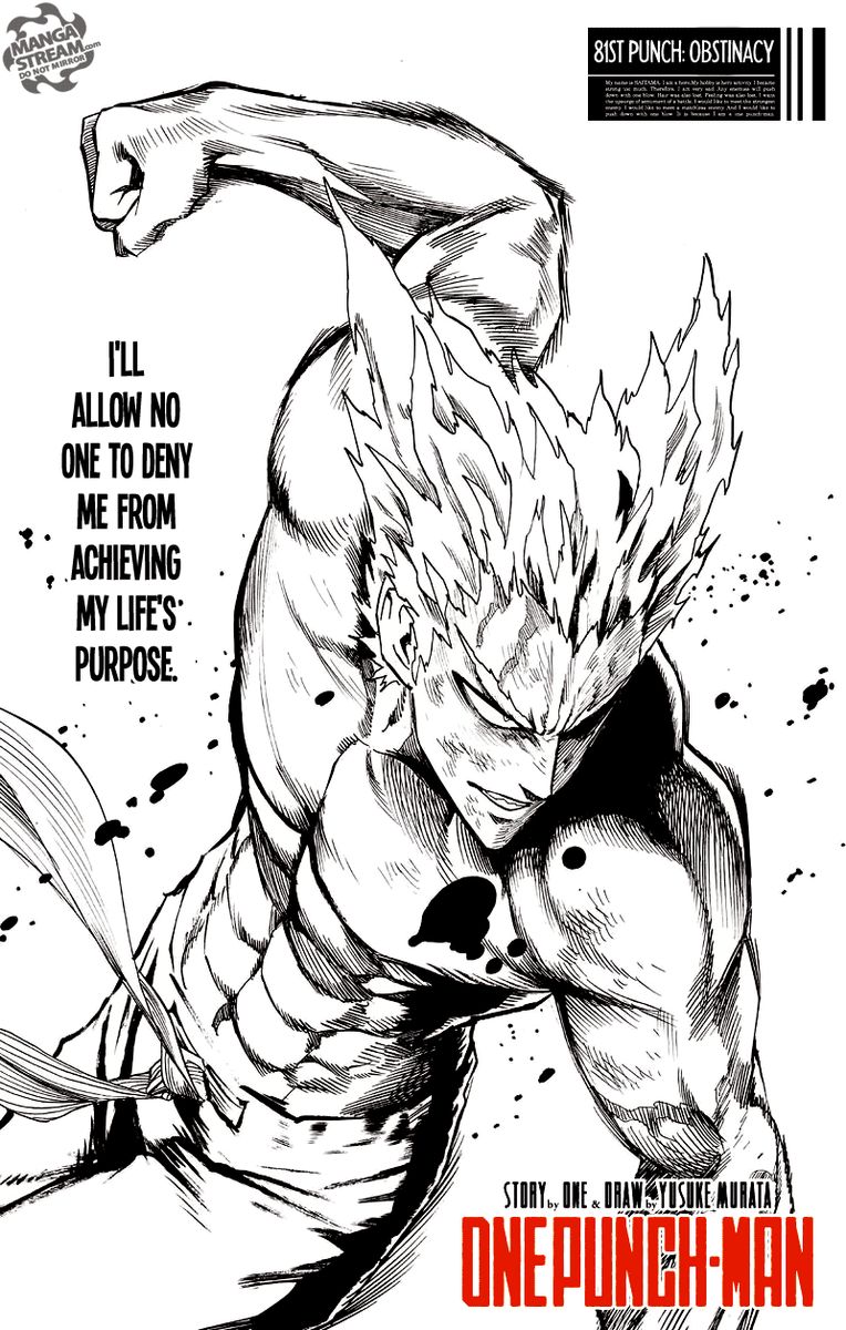 Onepunch Man Chapter 81 Page 1