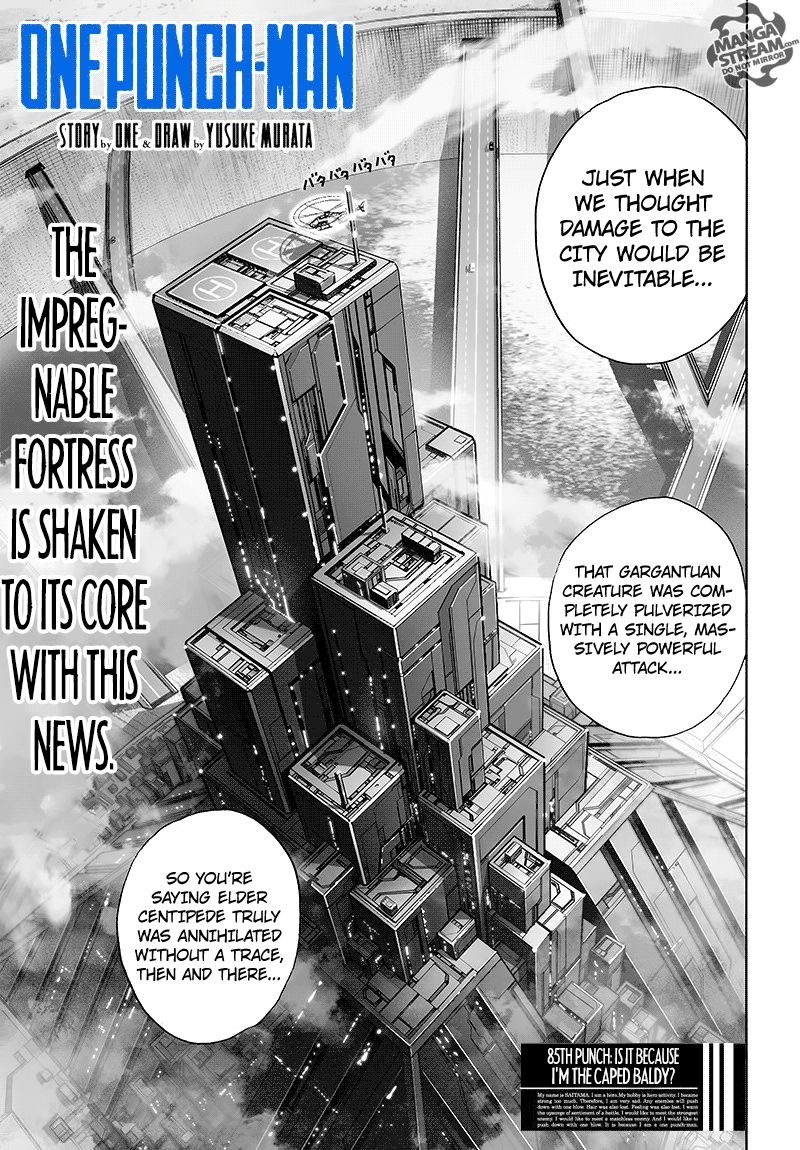 Onepunch Man Chapter 85 Page 1