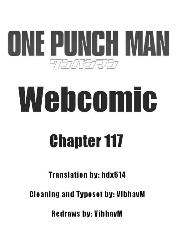 Onepunch Man One Chapter 117 Page 1