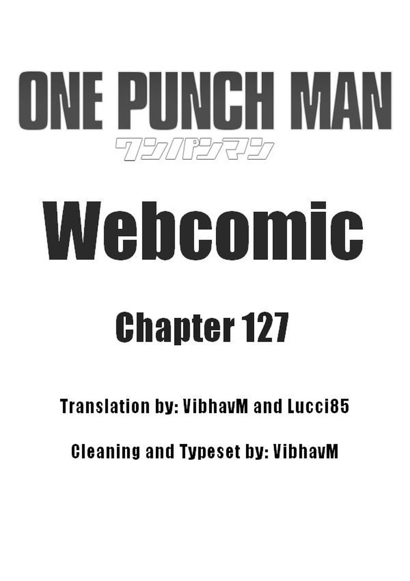 Onepunch Man One Chapter 127 Page 1