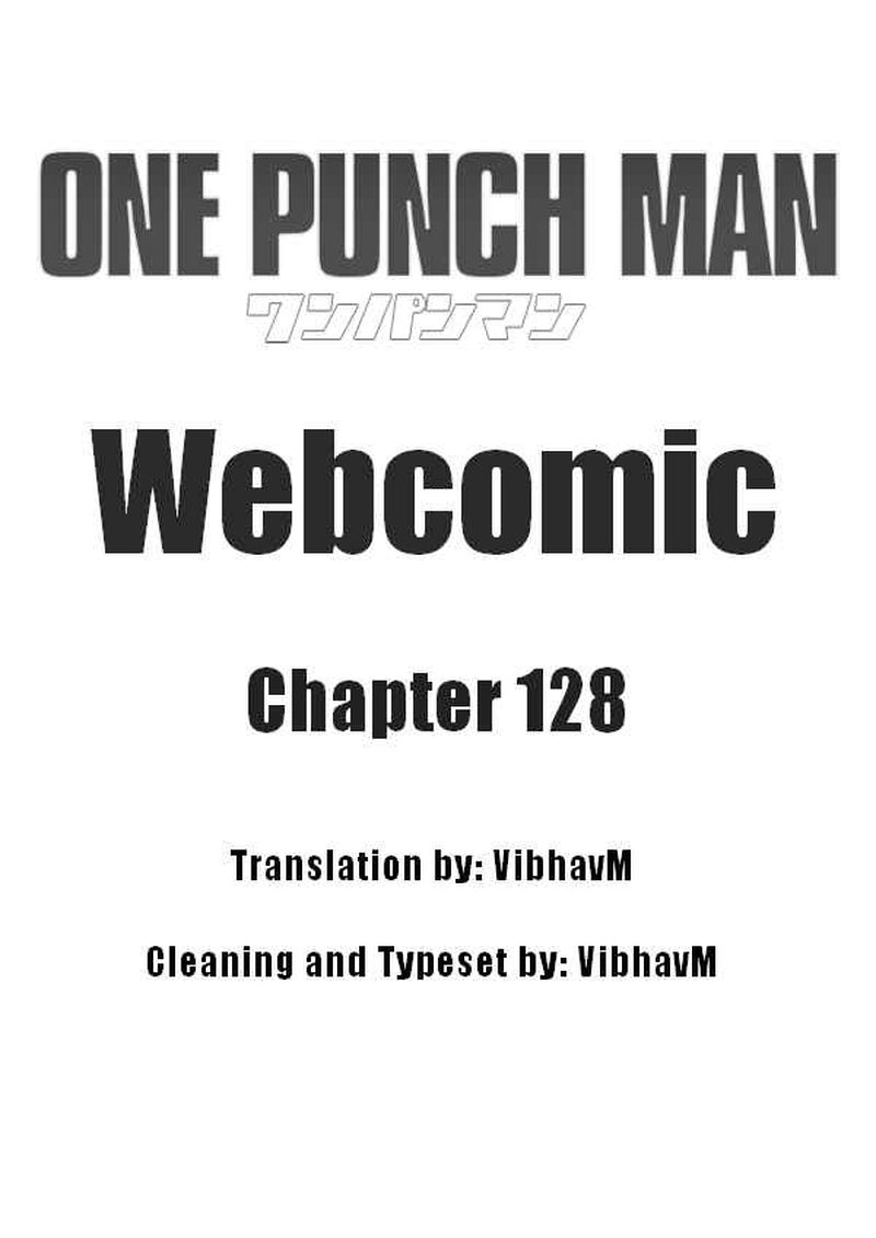 Onepunch Man One Chapter 128 Page 1