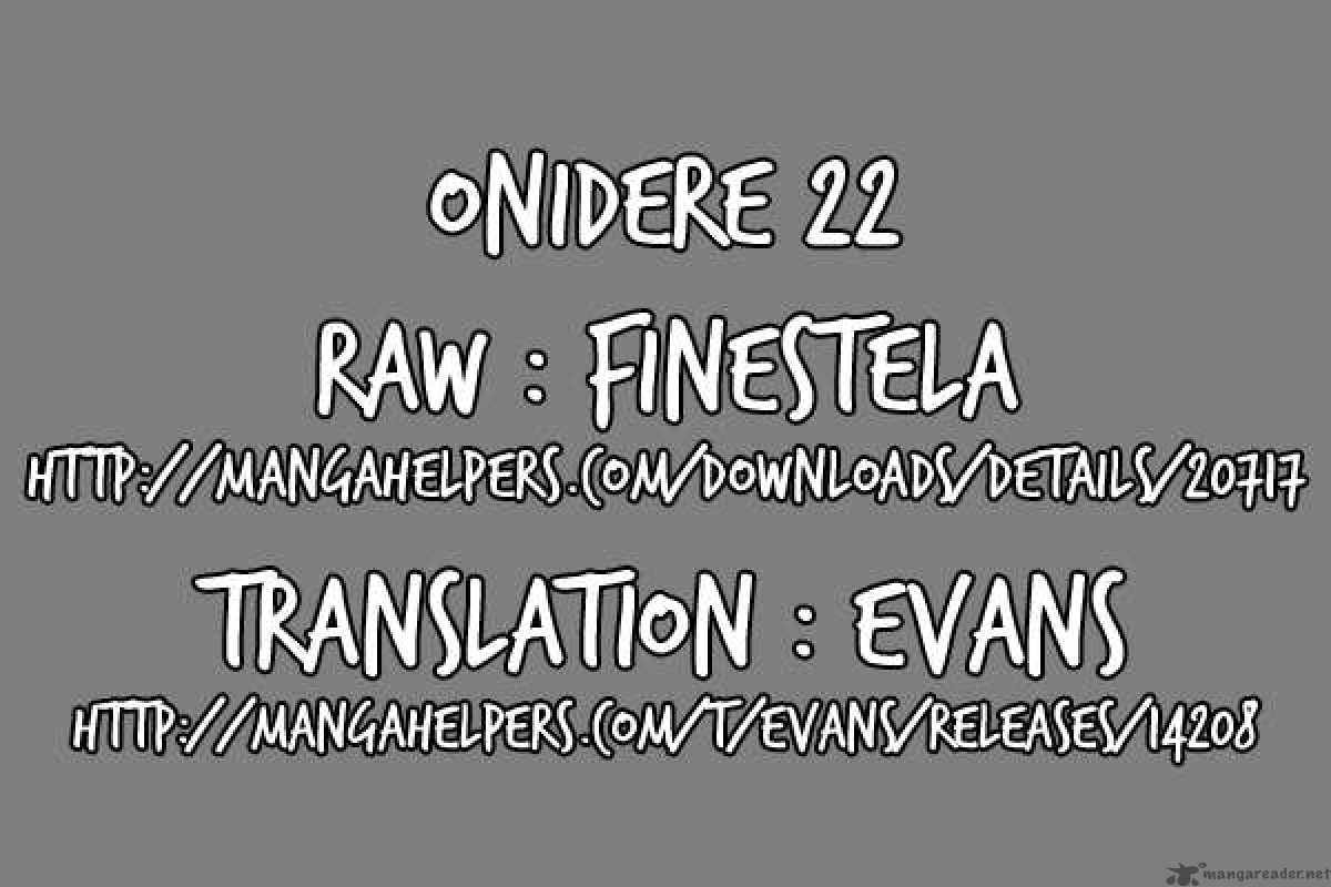 Onidere Chapter 22 Page 15